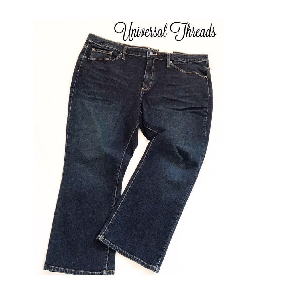 NWT Universal Thread High Rise Kick Boot Jeans